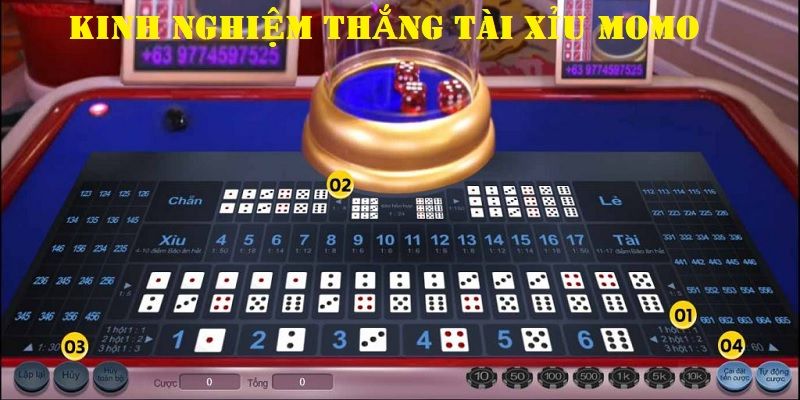 Tham khảo và áp dụng kinh nghiệm hay để thắng tài xỉu momo 